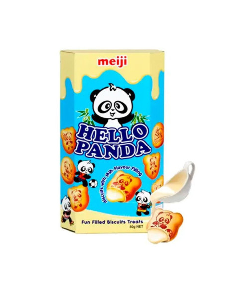 Hello Panda Blanco 50g - Galletas y Dulces - CHURRUCA