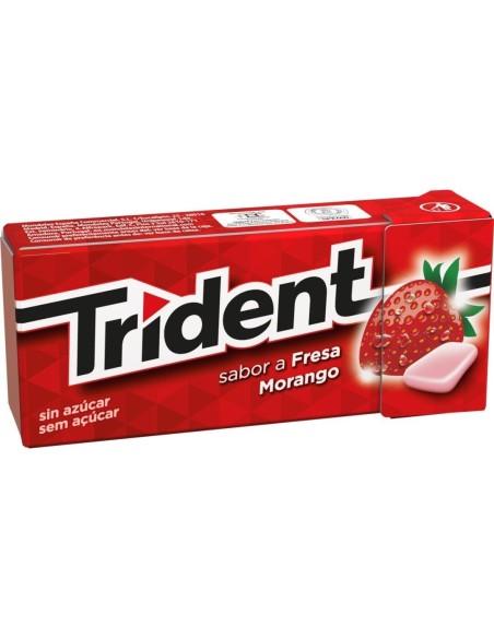 Chicles Trident Fresh Fruit | Refrescantes para Vending - Mayorista