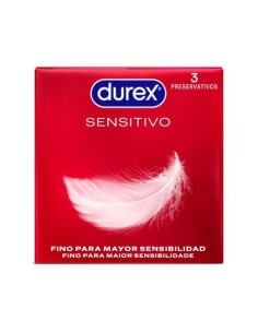 Durex Sensitivo Suave 3ud [MAYORISTA] | Preservativos Finos