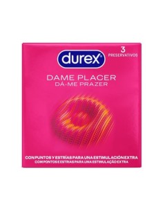 Durex Dame Placer 3ud [MAYORISTA] | Distribuidor Preservativos