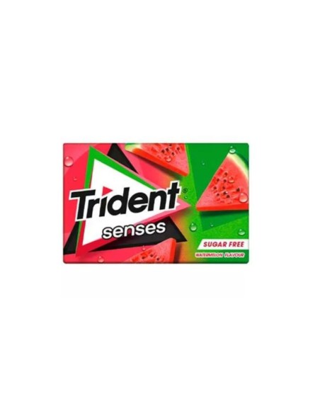 Chicles Trident Senses Sandía | Refrescantes para Vending - Mayorista