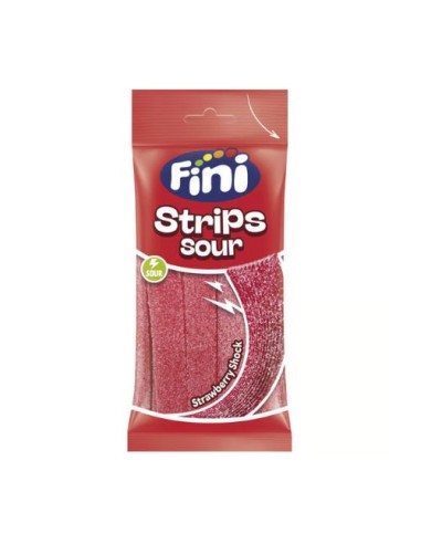 Fini Lenguas Fresa [12ud x 90g] | Golosinas Mayorista Vending