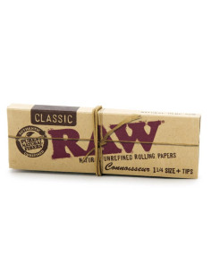 RAW Tips Classic filtros de papel orgánicos, RAW