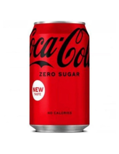 Coca Cola Zero Sin Cafeina Lata 33 cl (Pack de 24 unidades)