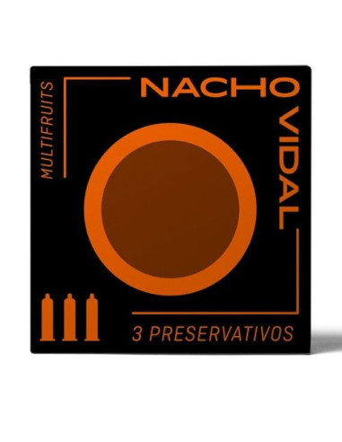 Preservativo 3ud FRUTAS NACHO VIDAL