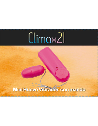 Mini Huevo Vibrador con mando CLIMAX