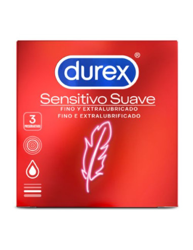 Durex Sensitivo Suave 3ud (x48)